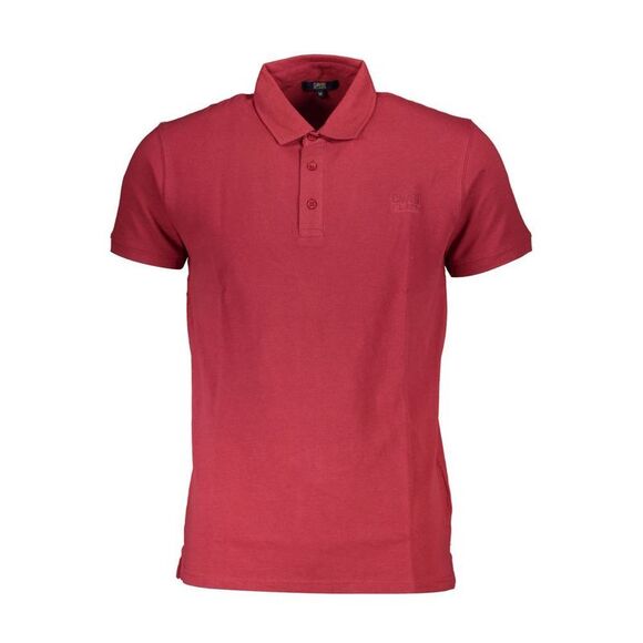 Cavalli Class Multicolor Cotton Polo Men's Shirt